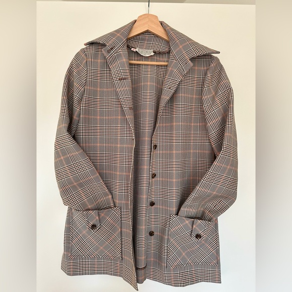 Jackets & Blazers - Vintage Plaid Blazer